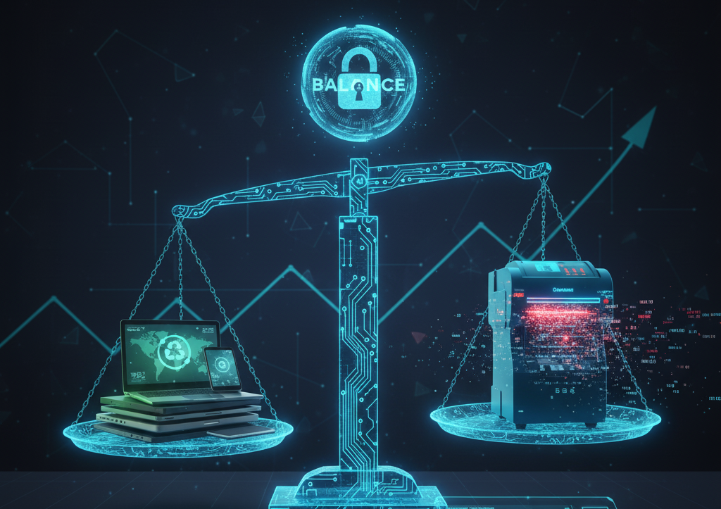 裝置再利用與資料銷毀:安全與永續的平衡